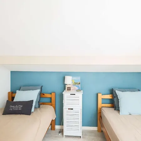 别墅 Maison Avec Piscine Collective A 100m Des Plages Pour 6 Personnes 比斯卡罗斯